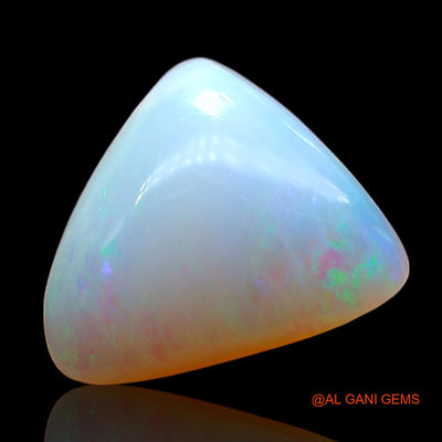 2.00 Cts Natural Australian Fire Opal Loose Gemstone Trillion Cabochon 10x8x4 mm AD-596
