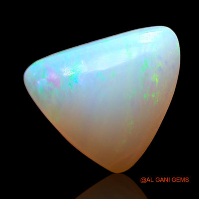 2.00 Cts Natural Australian Fire Opal Loose Gemstone Trillion Cabochon 10x8x4 mm AD-596