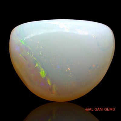 2.00 Cts Unheated Australian Fire Opal Loose Gemstone Fancy Cabochon Natural 10x8x4 mm AD-597