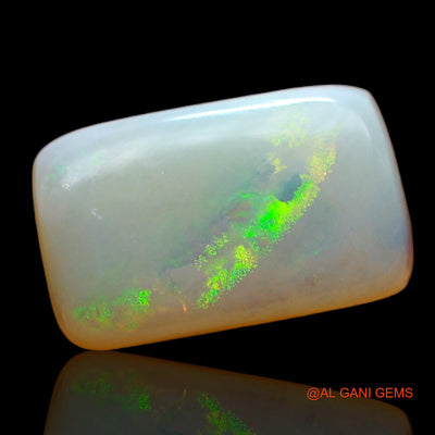1.00 Cts Unheated Australian Fire Opal Loose Gemstone Square Cabochon Natural 10x6x2 mm AD-598