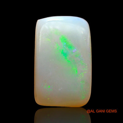 1.00 Cts Unheated Australian Fire Opal Loose Gemstone Square Cabochon Natural 10x6x2 mm AD-598