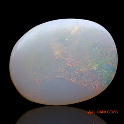 2.00 Cts Natural Australian Fire Opal Loose Gemstone Oval Cabochon 14x11x2 mm AD-59