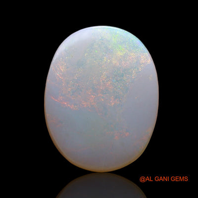 2.00 Cts Natural Australian Fire Opal Loose Gemstone Oval Cabochon 14x11x2 mm AD-59