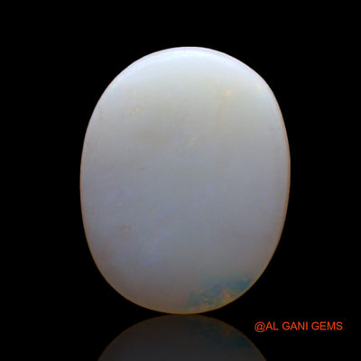 2.00 Cts Natural Australian Fire Opal Loose Gemstone Oval Cabochon 14x11x2 mm AD-59