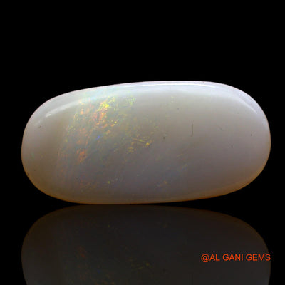 5.00 Cts Unheated Australian Fire Opal Loose Gemstone Oval Cabochon Natural 20x9x3 mm AD-5