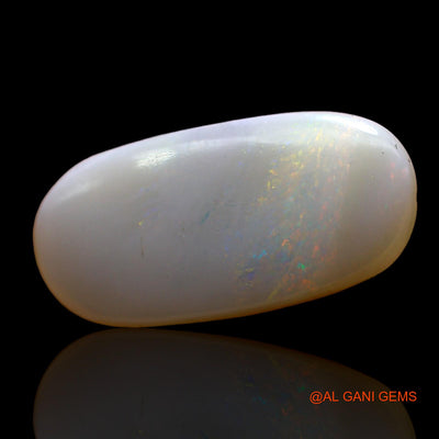 5.00 Cts Unheated Australian Fire Opal Loose Gemstone Oval Cabochon Natural 20x9x3 mm AD-5