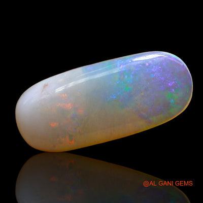 Natural Untreated Fire Opal Loose Gemstone Oval Cabochon From Australia 4.00 Cts 20x8x3 mm AD-603