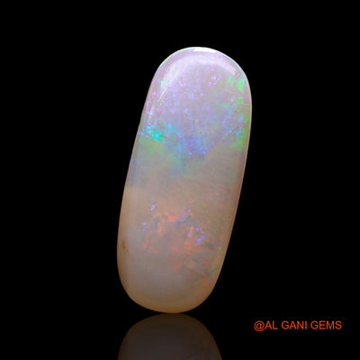 Natural Untreated Fire Opal Loose Gemstone Oval Cabochon From Australia 4.00 Cts 20x8x3 mm AD-603