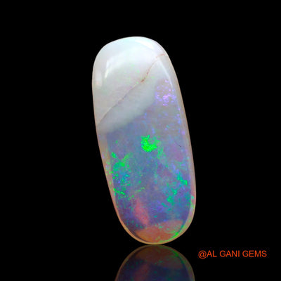 Natural Untreated Fire Opal Loose Gemstone Oval Cabochon From Australia 4.00 Cts 20x8x3 mm AD-603