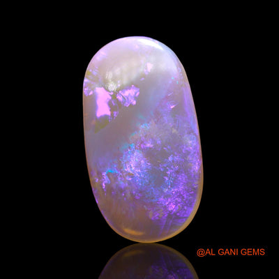 5.00 Cts Unheated Australian Fire Opal Loose Gemstone Oval Cabochon Natural 18x10x3 mm AD-607