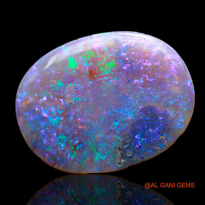 3.00 Cts Natural Australian Fire Opal Loose Gemstone Oval Cabochon 17x13x2 mm AD-608