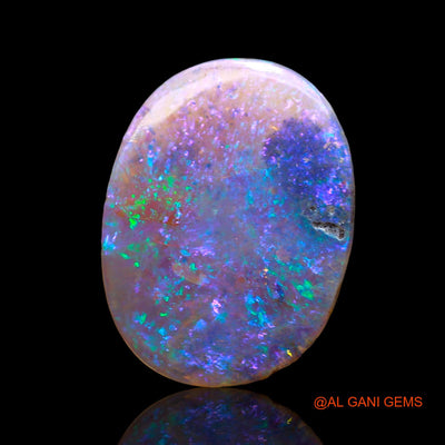 3.00 Cts Natural Australian Fire Opal Loose Gemstone Oval Cabochon 17x13x2 mm AD-608