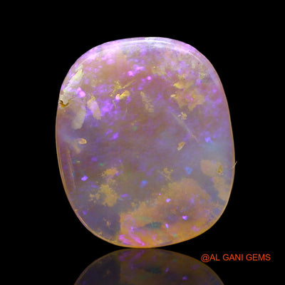 5.00 Cts Natural Australian Fire Opal Loose Gemstone Oval Cabochon 16x14x3 mm AD-609