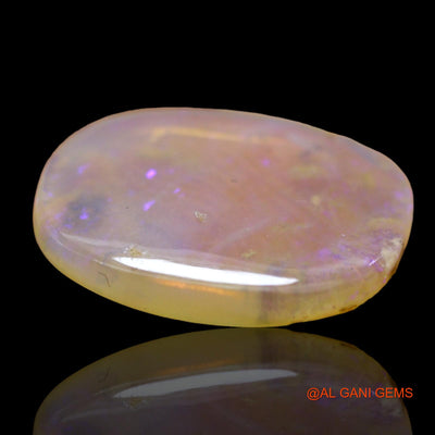5.00 Cts Natural Australian Fire Opal Loose Gemstone Oval Cabochon 16x14x3 mm AD-609