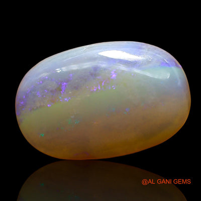 5.00 Cts Natural Australian Fire Opal Loose Gemstone Oval Cabochon 17x11x4 mm AD-613