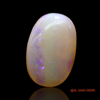 5.00 Cts Natural Australian Fire Opal Loose Gemstone Oval Cabochon 17x11x4 mm AD-613
