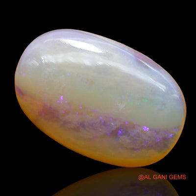5.00 Cts Natural Australian Fire Opal Loose Gemstone Oval Cabochon 17x11x4 mm AD-613