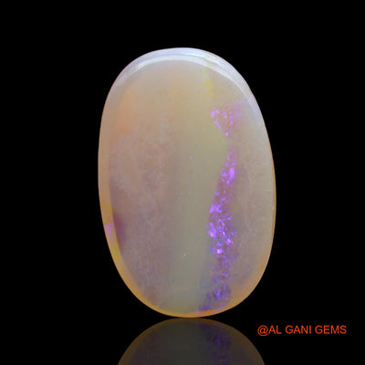 5.00 Cts Natural Australian Fire Opal Loose Gemstone Oval Cabochon 17x11x4 mm AD-613