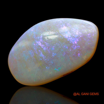Natural Fire Opal Gemstone 5.00 Cts Loose Fancy Cabochon From Australia 18x11x3 mm AD-616