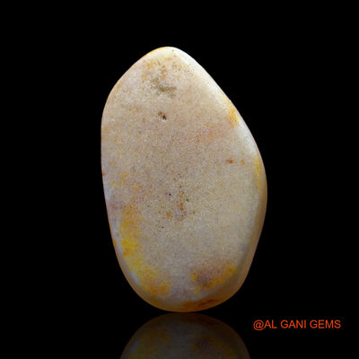 Natural Fire Opal Gemstone 5.00 Cts Loose Fancy Cabochon From Australia 18x11x3 mm AD-616