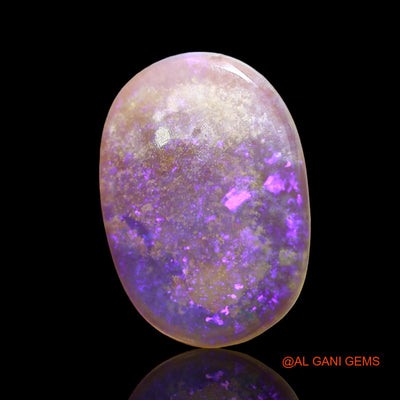3.00 Cts Natural Australian Fire Opal Loose Gemstone Oval Cabochon 17x12x3 mm AD-617
