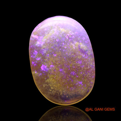 3.00 Cts Natural Australian Fire Opal Loose Gemstone Oval Cabochon 17x12x3 mm AD-617