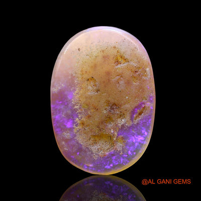 3.00 Cts Natural Australian Fire Opal Loose Gemstone Oval Cabochon 17x12x3 mm AD-617