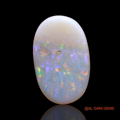 2.00 Cts Natural Australian Fire Opal Loose Gemstone Oval Cabochon 14x9x2 mm AD-61