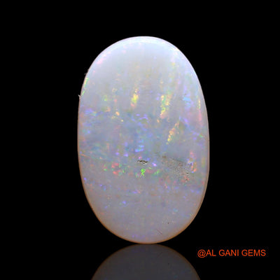 2.00 Cts Natural Australian Fire Opal Loose Gemstone Oval Cabochon 14x9x2 mm AD-61