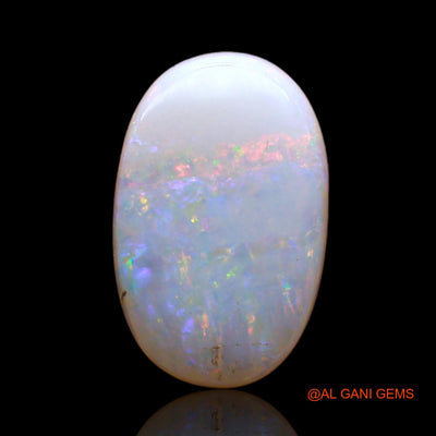 2.00 Cts Natural Australian Fire Opal Loose Gemstone Oval Cabochon 14x9x2 mm AD-61