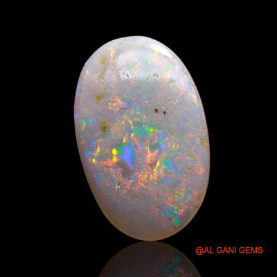 3.00 Cts Natural Australian Fire Opal Loose Gemstone Oval Cabochon 17x11x3 mm AD-620