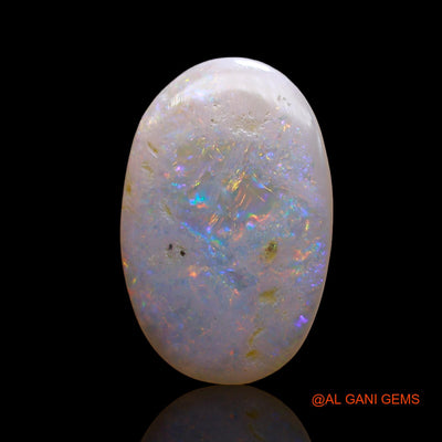 3.00 Cts Natural Australian Fire Opal Loose Gemstone Oval Cabochon 17x11x3 mm AD-620