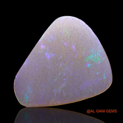 2.00 Cts Natural Australian Fire Opal Fancy Cabochon Loose Gemstone For Jewelry 16x13x1 mm AD-622
