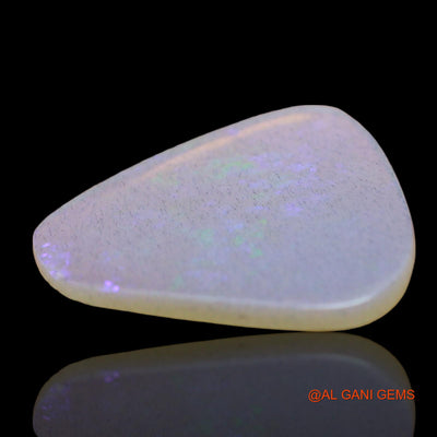2.00 Cts Natural Australian Fire Opal Fancy Cabochon Loose Gemstone For Jewelry 16x13x1 mm AD-622