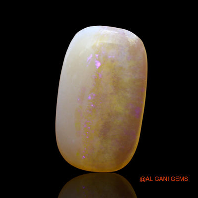 4.00 Cts Unheated Australian Fire Opal Loose Gemstone Oval Cabochon Natural 17x10x3 mm AD-623