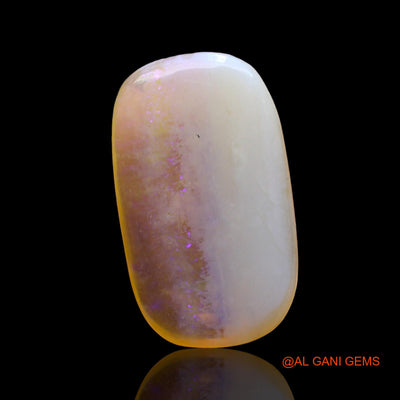 4.00 Cts Unheated Australian Fire Opal Loose Gemstone Oval Cabochon Natural 17x10x3 mm AD-623