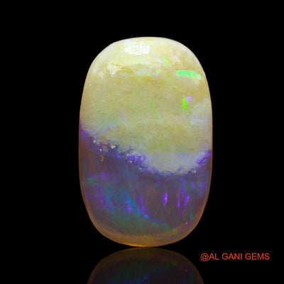Natural Untreated Fire Opal Loose Gemstone Oval Cabochon From Australia 4.00 Cts 16x10x3 mm AD-628