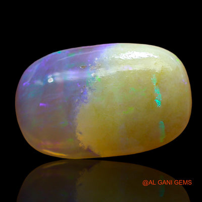 Natural Untreated Fire Opal Loose Gemstone Oval Cabochon From Australia 4.00 Cts 16x10x3 mm AD-628
