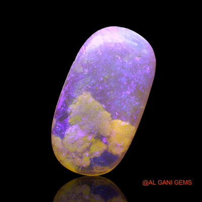 3.00 Cts Unheated Australian Fire Opal Loose Gemstone Oval Cabochon Natural 17x9x3 mm AD-629