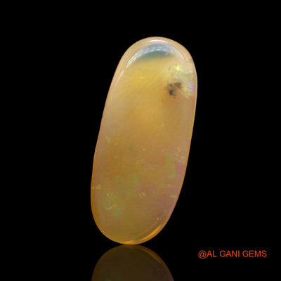 3.00 Cts Natural Australian Fire Opal Oval Cabochon Loose Gemstone For Jewelry 19x8x3 mm AD-630