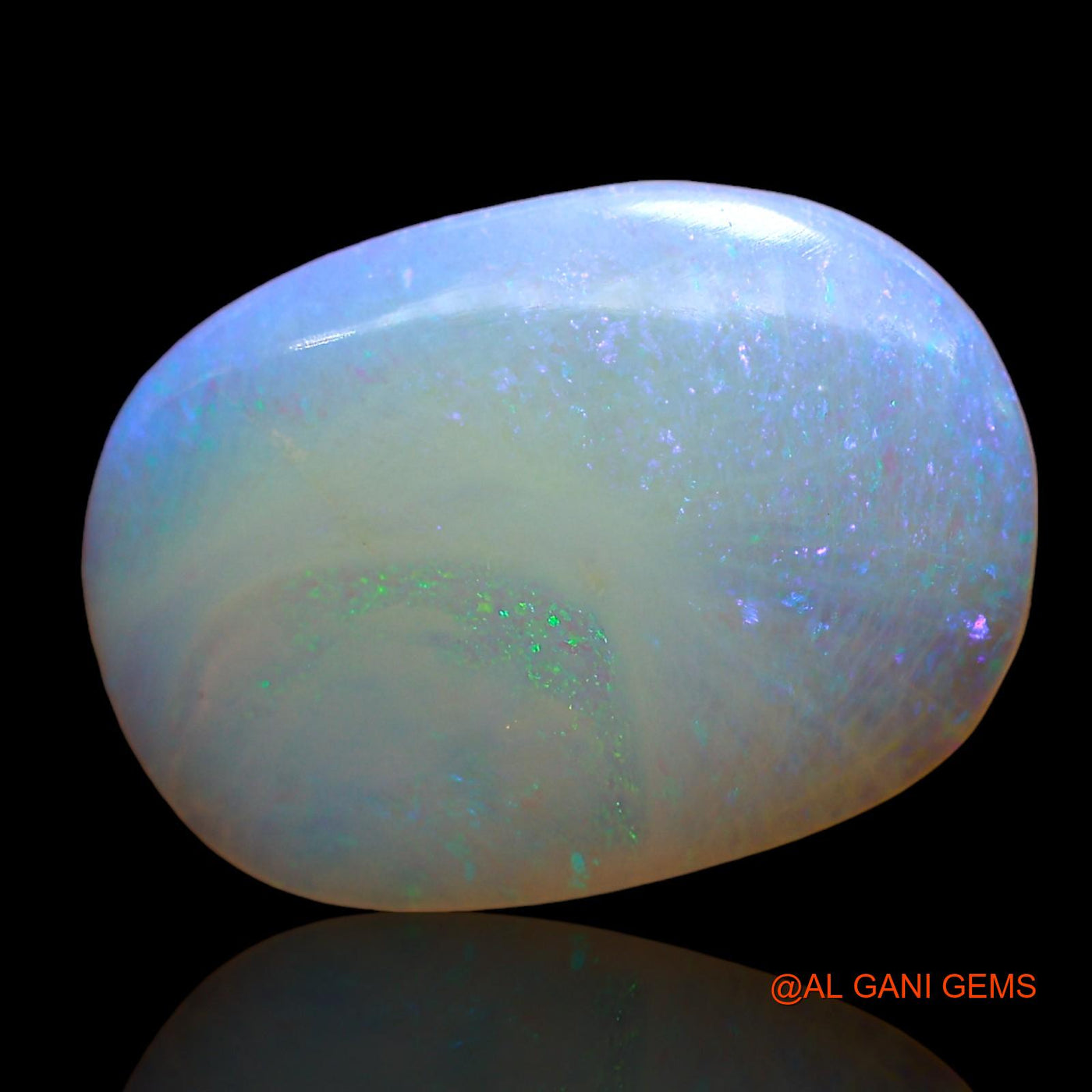 3.00 Cts Natural Australian Fire Opal Oval Cabochon Loose Gemstone For Jewelry 15x11x2 mm AD-634