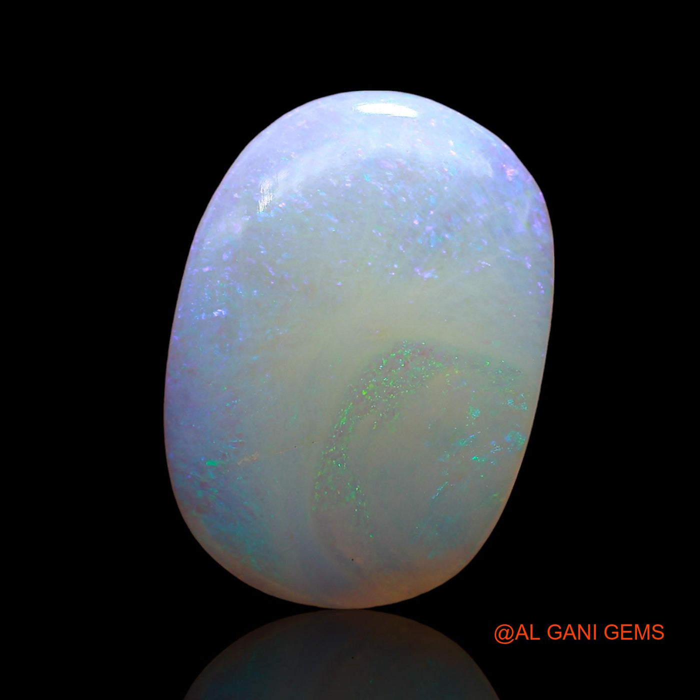 3.00 Cts Natural Australian Fire Opal Oval Cabochon Loose Gemstone For Jewelry 15x11x2 mm AD-634