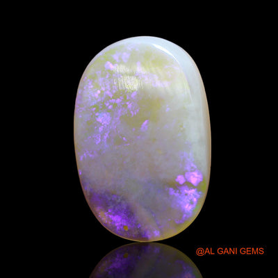 3.00 Cts Natural Australian Fire Opal Loose Gemstone Oval Cabochon 16x10x3 mm AD-635