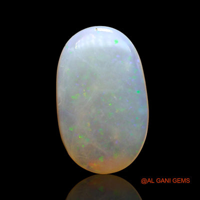 4.00 Cts Unheated Australian Fire Opal Loose Gemstone Oval Cabochon Natural 16x6x3 mm AD-637