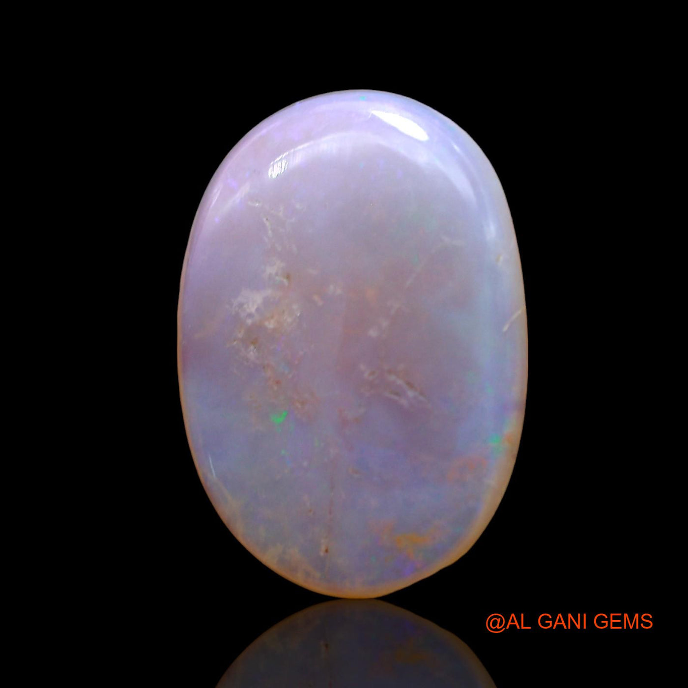 Natural Untreated Fire Opal Loose Gemstone Oval Cabochon From Australia 3.00 Cts 16x11x3 mm AD-638