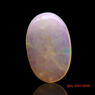 3.00 Cts Natural Australian Fire Opal Oval Cabochon Loose Gemstone For Jewelry 17x11x2 mm AD-639