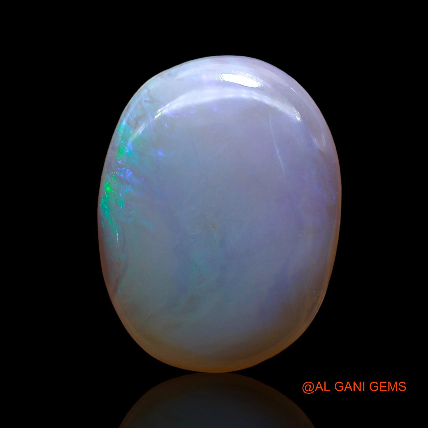 Natural Untreated Fire Opal Loose Gemstone Oval Cabochon From Australia 4.00 Cts 15x11x3 mm AD-640