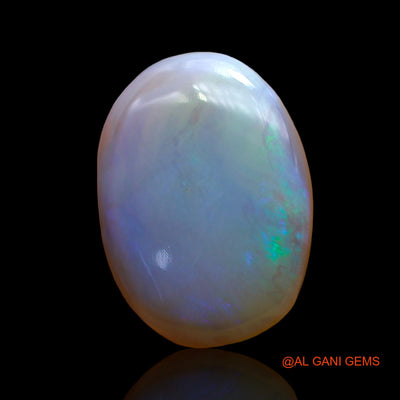 Natural Untreated Fire Opal Loose Gemstone Oval Cabochon From Australia 4.00 Cts 15x11x3 mm AD-640