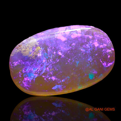 2.00 Cts Natural Australian Fire Opal Oval Cabochon Loose Gemstone For Jewelry 16x10x2 mm AD-641