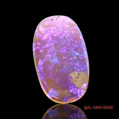 2.00 Cts Natural Australian Fire Opal Oval Cabochon Loose Gemstone For Jewelry 16x10x2 mm AD-641